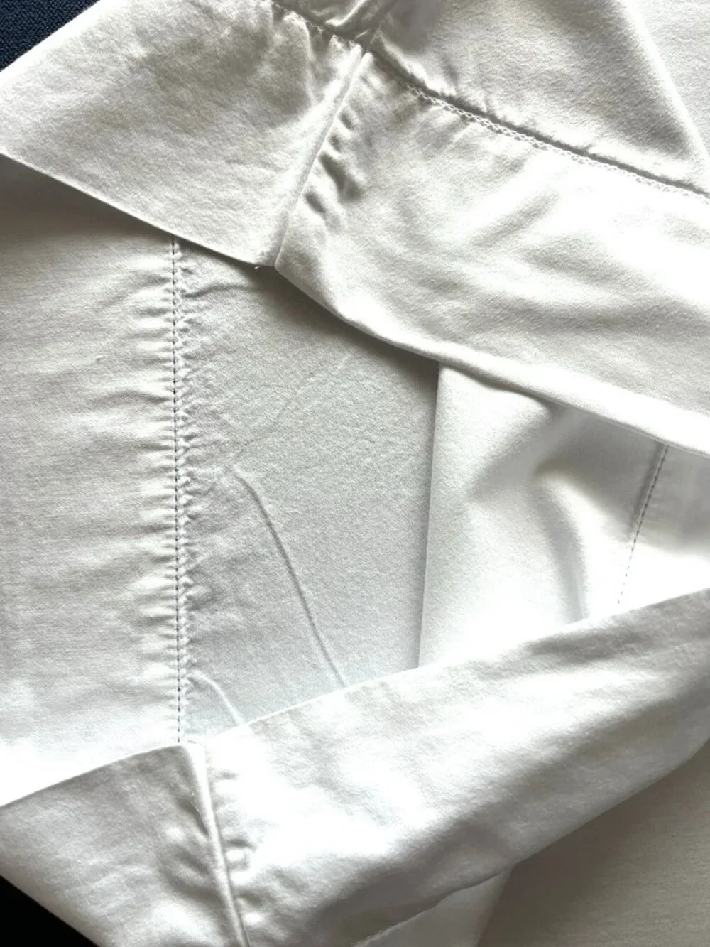 CHARTER CLUB King WHITE Pillowcases Pair 100% Cotton Luxury Damask PRISTINE